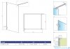 Radaway Essenza Pro 8 Gold 80x200 kabina Walk-in złoty połysk/szkło przejrzyste 1012080-09-01